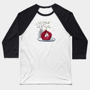 Pomegranate ghost Baseball T-Shirt